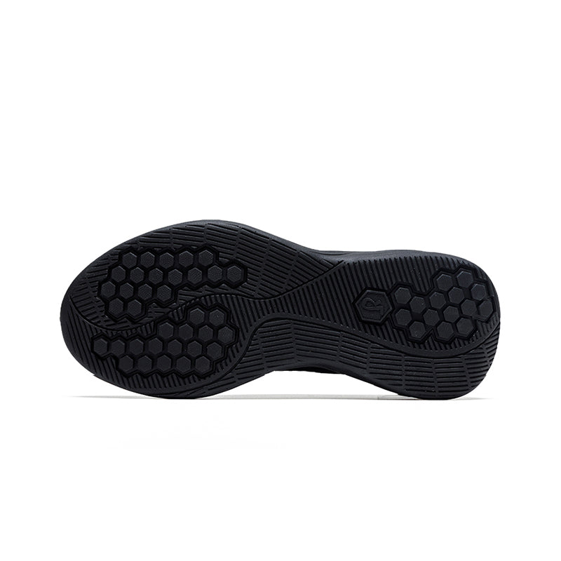 Woman wearing Rebecca Lim's arch support shoes for back pain relief